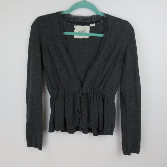 Anthropologie Angel Of The North Cashmere Blend Elly Cardigan sz S - Picture 1 of 9